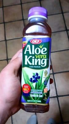 Aloe vera aux Bleuet
