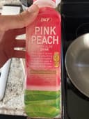 Pink Peach with Aloe Drink
