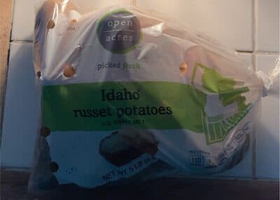 Idaho russet potatoes