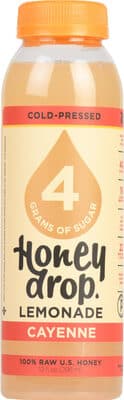 Honey drop lemonade cayenne beverage