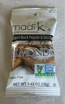 Cracked Black Pepper & Sea Salt Almonds