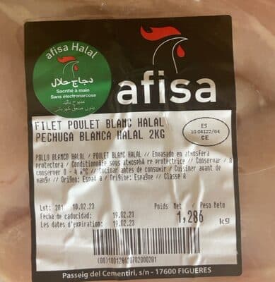 Filet Poulet Blanc Halal