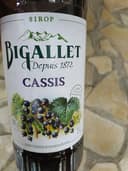 sirop cassis