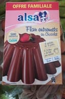 Flan au chocolat