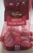 Raclette gratin salade
