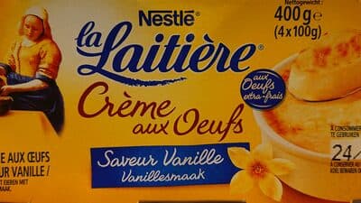 Crème aux oeufs