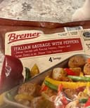 Italian Sausage with Peppers