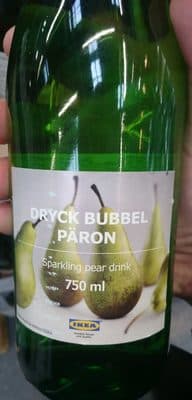 Dryck Bubbel Päron