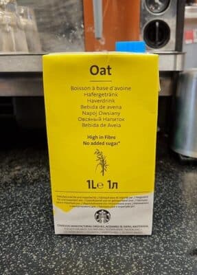 Lait d'avoine