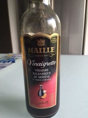 Vinaigrette balsamique de Modène et orange  - Maille - 36 cl