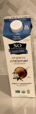 Organic creamer