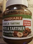 Pâte à tartiner aux noisettes