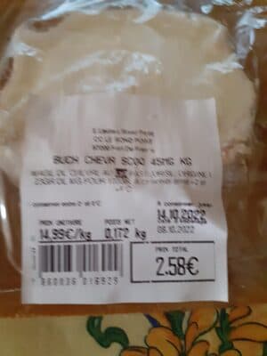 BUCHE CHEVRE