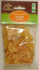 Bonbons arômes orange citron cuit au chaudron