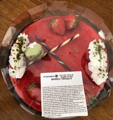 Bavarois fraise