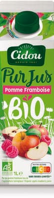Pur jus Bio Pomme Framboise