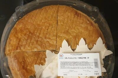 Galette feuilletée frangipane 8 personnes