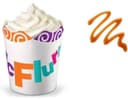 McFlurry vanille nappage caramel