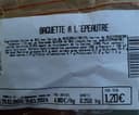 Baguette à l’épeautre
