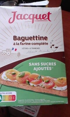 Baguettine à la farine complète
