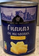 Ananas en morceaux au sirop léger