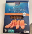 Emincés de saumon fumé