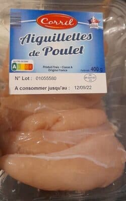 Aiguillettes de poulet