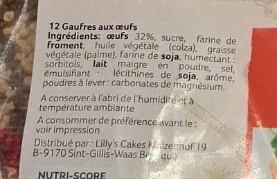 12 gaufres aux oeufs