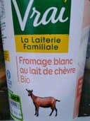 Fromage blanc lait de chèvre