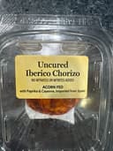 Dry Uncured Iberico Chorizo