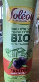 Huile d’olive vierge extra  bio extraite à froid