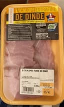 Escalope de dinde
