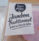 Jambon traditionnel fumé au bois de hêtre