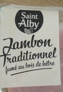 Jambon traditionnel  qualite superieur cuit fumé