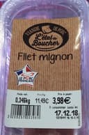 Filet mignon