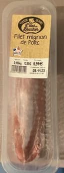 Filet mignon de Porc
