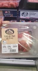 Rôti de filet de porc