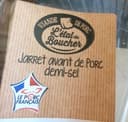 Jarret avant de porc demi sel