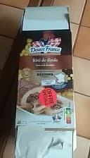 Rôti de dinde farce  à la forestière