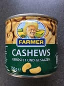 Cashews geröstet und gesalzen
