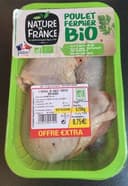 2 cuisses de poulet fermier bio