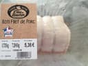 Rôti filet de porc