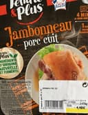 Jambonneau de porc cuit