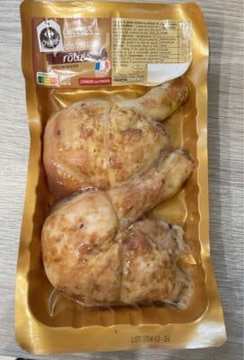 Cuisses de poulet roties