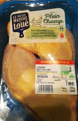 Cuisses de Poulet Plein champ