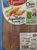 Aiguillettes de poulet