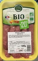 Saucisses de volailles