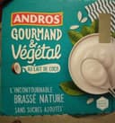 Andros gourmand & vegetal au lait de coco