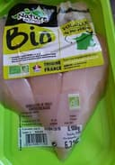 Aiguillettes de poulet fermier biologique