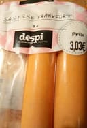 Saucisses de Francfort